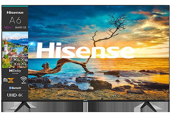 �������� ���� 50 ����� 4K UHD ���� HISENSE ������ 50A6GIL ������