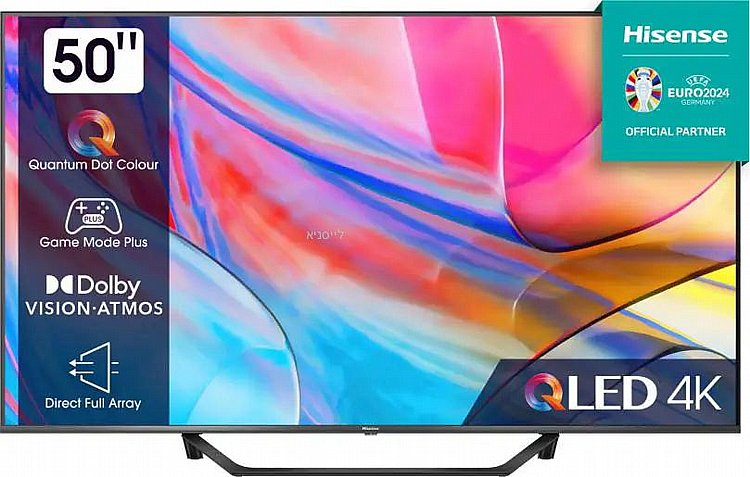 �������� ���� 50 ����� ������ 4K QLED HISENSE 50A7KQ ������