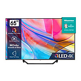 טלוויזיה 65 אינטש QLED הייסנס 65A7KQ סמארט 4K מתצוגה טלוויזיה 65 אינטש QLED הייסנס 65A7KQ סמארט 4K מתצוגה