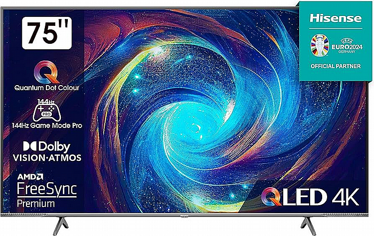 �������� ���� 75 ����� QLED HISENSE ������ 75E7KQ ������