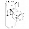 תנור בנוי משולב מיקרו דלת צד מבית GAGGENAU גגנאו דגם BMP250100 מתצוגה