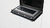 תנור BOSCH משולב מיקרו גריל בגימור נירוסטה דגם CMG633BS1 מתצוגה