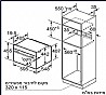 תנור BOSCH משולב מיקרו גריל בגימור נירוסטה דגם CMG633BS1 מתצוגה