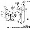 תנור בנוי 71 ליטר HB537GBS1Y Siemens סימנס מתצוגה