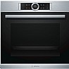 תנור בנוי פירוליטי בגימור נירוסטה מסדרה 8 BOSCH דגם HBG675BS1 מתצוגה