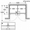 מקרר מקפיא תחתון Bosch KGN362IDF 321 ליטר בוש מתצוגה