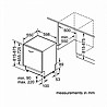 מדיח כלים רחב אינטגרלי מלא Bosch SGV2HAX02E בוש מתצוגה